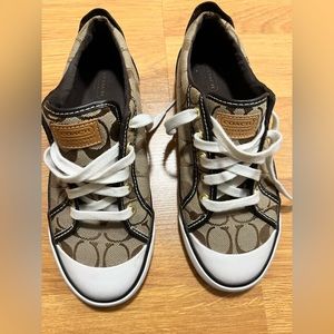 Coach tennis shoes/Like new…not sure if I’ve ever worn